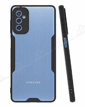 Eiroo Painted Samsung Galaxy M52 5G Siyah Silikon Kılıf - 1