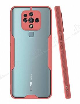 Eiroo Painted Tecno Camon 16 Kamera Korumalı Pembe Kılıf - 1