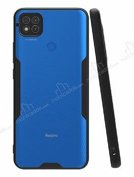 Eiroo Painted Xiaomi Redmi 9C Siyah Silikon Kılıf - 1