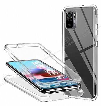 Eiroo Protection Xiaomi Poco M5s 360 Derece Koruma Şeffaf Silikon Kılıf - 1