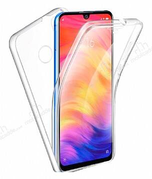 Eiroo Protection Xiaomi Redmi 9C 360 Derece Koruma Şeffaf Silikon Kılıf - 1