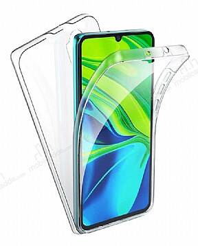 Eiroo Protection Xiaomi Redmi 9T 360 Derece Koruma Şeffaf Silikon Kılıf - 1