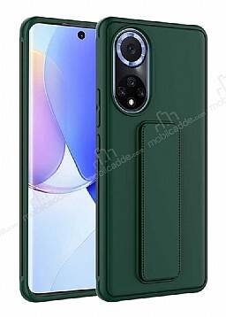 Eiroo Qstand Huawei nova 9 Yeşil Silikon Kılıf - 1