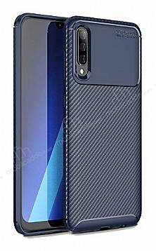 Eiroo Rugged Carbon Huawei P Smart S Lacivert Silikon Kılıf - 1