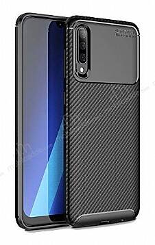 Eiroo Rugged Carbon Huawei P Smart S Siyah Silikon Kılıf - 1