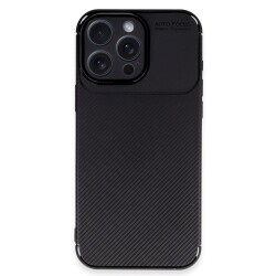 Eiroo Rugged Carbon iPhone 16 Pro Max Silikon Kılıf - 6