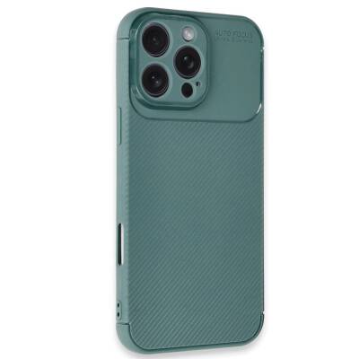 Eiroo Rugged Carbon iPhone 16 Pro Max Silikon Kılıf - 2