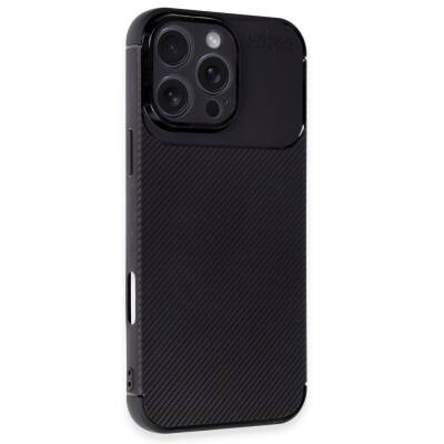 Eiroo Rugged Carbon iPhone 16 Pro Silikon Kılıf - 2