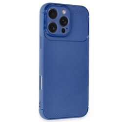 Eiroo Rugged Carbon iPhone 16 Pro Silikon Kılıf - 5