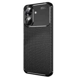 Eiroo Rugged Carbon Realme Note 60 Silikon Kılıf - 1