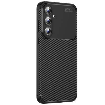 Eiroo Rugged Carbon Samsung Galaxy A16 5G Silikon Kılıf - 1