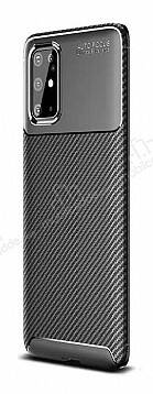 Eiroo Rugged Carbon Samsung Galaxy S20 Plus Siyah Silikon Kılıf - 1