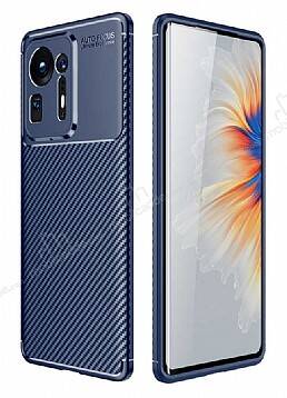 Eiroo Rugged Carbon Xiaomi Mi Mix 4 Lacivert Silikon Kılıf - 1