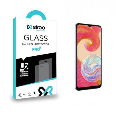 Eiroo Samsung Galaxy A04e Tempered Glass Cam Ekran Koruyucu - 1