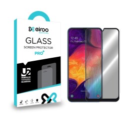 Eiroo Samsung Galaxy A10 Full Privacy Tempered Glass Cam Ekran Koruyucu - 1