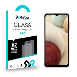 Eiroo Samsung Galaxy A12 Tempered Glass Cam Ekran Koruyucu - 1