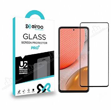 Eiroo Samsung Galaxy A15 Tempered Glass Premium Full Cam Ekran Koruyucu - 1