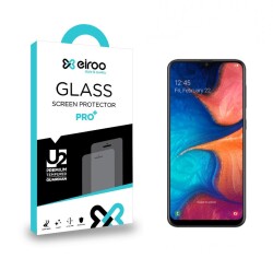 Eiroo Samsung Galaxy A20 / A30 Tempered Glass Cam Ekran Koruyucu - 1