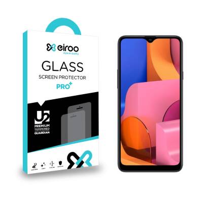 Eiroo Samsung Galaxy A20s Tempered Glass Cam Ekran Koruyucu - 1