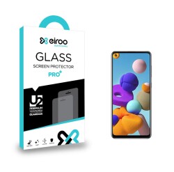 Eiroo Samsung Galaxy A21s Tempered Glass Cam Ekran Koruyucu - 1