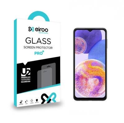 Eiroo Samsung Galaxy A23 Tempered Glass Cam Ekran Koruyucu - 1