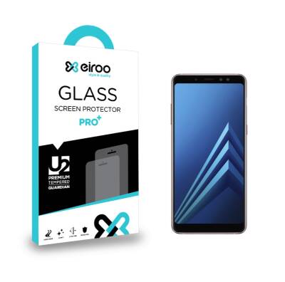 Eiroo Samsung Galaxy A8 2018 Tempered Glass Cam Ekran Koruyucu - 1