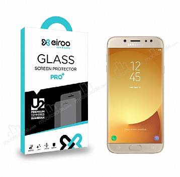 Eiroo Samsung Galaxy J7 Pro 2017 Tempered Glass Cam Ekran Koruyucu - 1