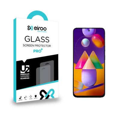 Eiroo Samsung Galaxy M31S Tempered Glass Cam Ekran Koruyucu - 1