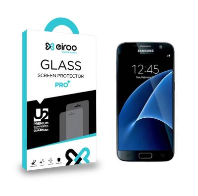 Eiroo Samsung Galaxy S7 Tempered Glass Cam Ekran Koruyucu - 1