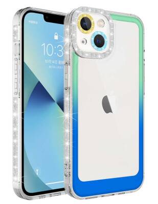 Eiroo Shimmer iPhone 14 Kamera Korumalı Silikon Kılıf - 5