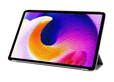 Eiroo Smart Xiaomi Pad SE Kapaklı Standlı Siyah Deri Kılıf - 4