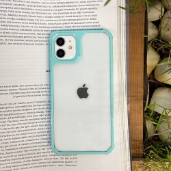 Eiroo Space iPhone 13 Pro Max Yeşil Rubber Kılıf - 2