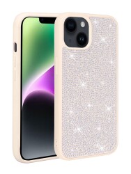 Eiroo Stone iPhone 14 Taşlı Silikon Kılıf - 7