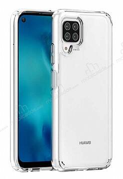 Eiroo Trace Huawei P40 Lite Şeffaf Silikon Kılıf - 1