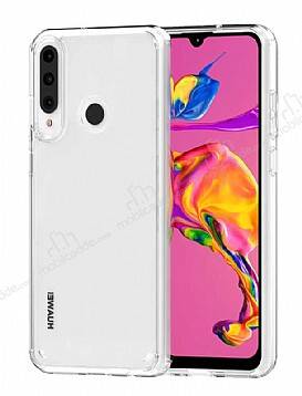 Eiroo Trace Huawei Y6p Şeffaf Silikon Kılıf - 1