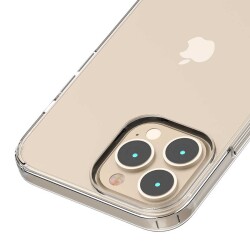 Eiroo Trace iPhone 13 Pro Şeffaf Silikon Kılıf - 7