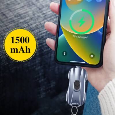 Eiroo Type-C 1500 mAh Anahtarlık Powerbank - 4