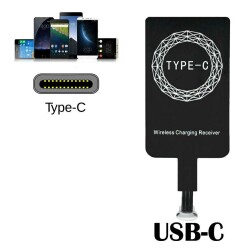 Eiroo USB Type-C Kablosuz Şarj Alıcısı - 4