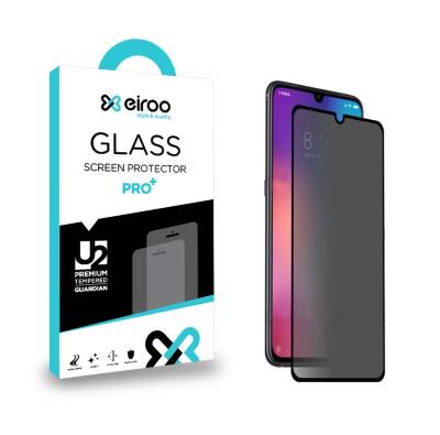 Eiroo Xiaomi Mi 9 SE Privacy Tempered Glass Cam Ekran Koruyucu - 1