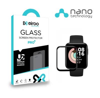 Eiroo Xiaomi Mi Watch Lite Full Nano Premium Ekran Koruyucu - 1