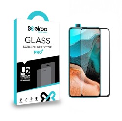 Eiroo Xiaomi Poco F2 Pro Tempered Glass Full Cam Ekran Koruyucu - 1