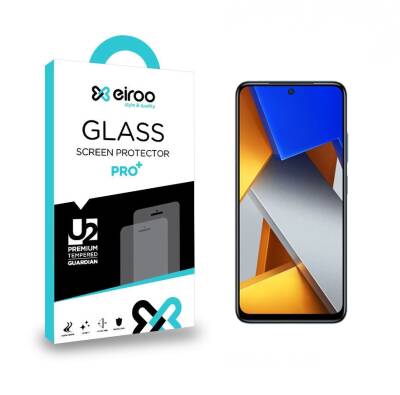 Eiroo Xiaomi Poco M4 Pro Tempered Glass Cam Ekran Koruyucu - 1