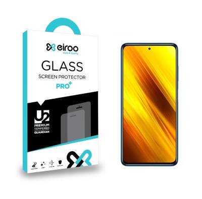 Eiroo Xiaomi Poco X3 Pro Tempered Glass Cam Ekran Koruyucu - 1