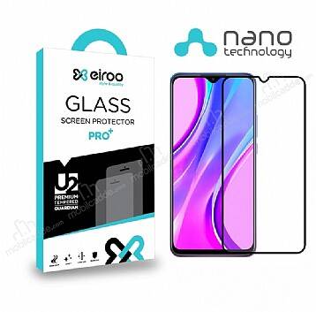 Eiroo Xiaomi Redmi 9 Full Mat Nano Ekran Koruyucu - 1