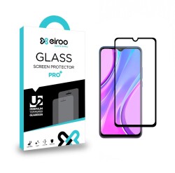 Eiroo Xiaomi Redmi 9C Tempered Glass Full Cam Ekran Koruyucu - 1