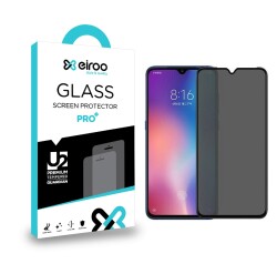 Eiroo Xiaomi Redmi Note 8 Full Privacy Tempered Glass Cam Ekran Koruyucu - 1