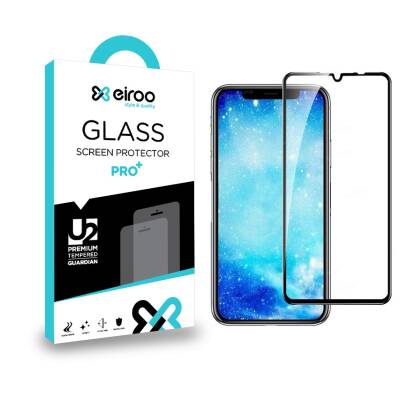 Eiroo Xiaomi Redmi Note 8 Pro Tempered Glass Full Siyah Cam Ekran Koruyucu - 1