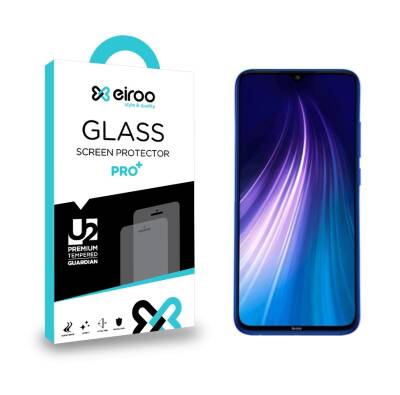 Eiroo Xiaomi Redmi Note 8 Tempered Glass Cam Ekran Koruyucu - 1