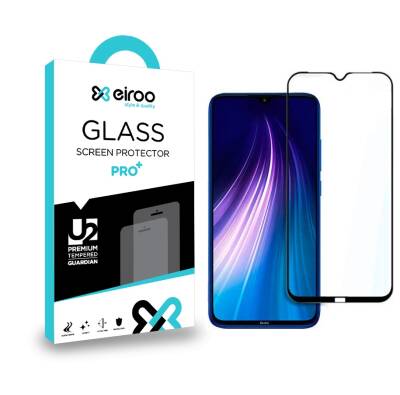 Eiroo Xiaomi Redmi Note 8T Tempered Glass Full Cam Ekran Koruyucu - 1