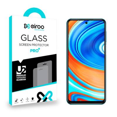 Eiroo Xiaomi Redmi Note 9 Pro 5G Tempered Glass Cam Ekran Koruyucu - 1